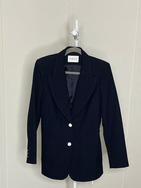 Claudie Pierlot Navy Blazer